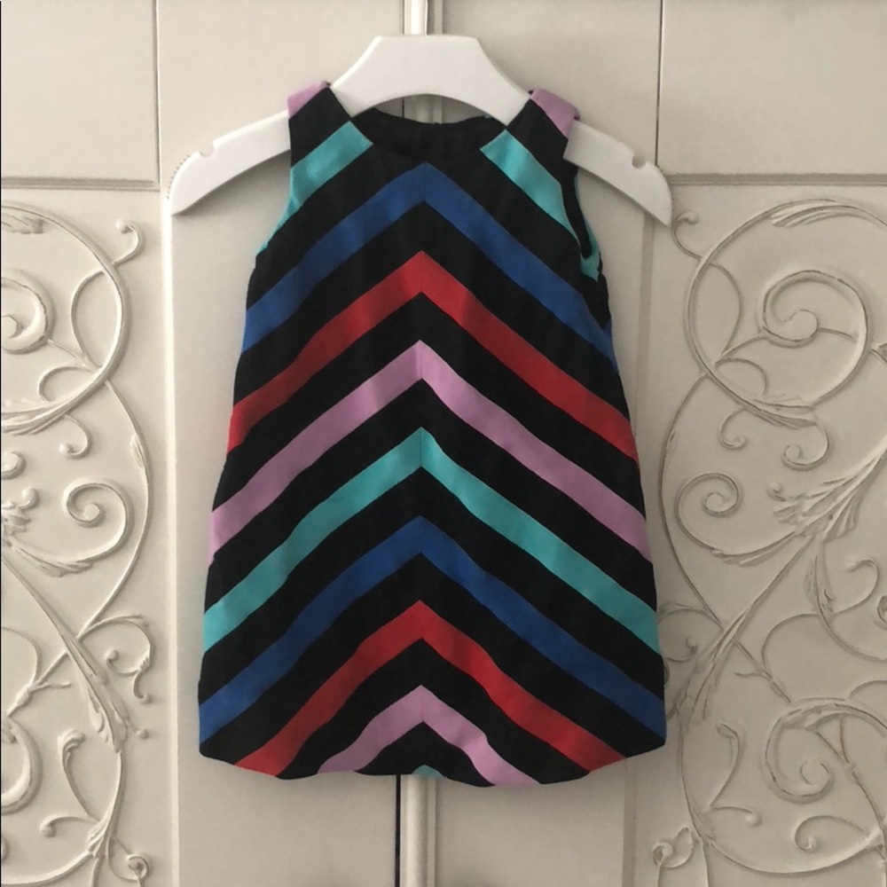 Milly minis mod striped colorful summer sun dress